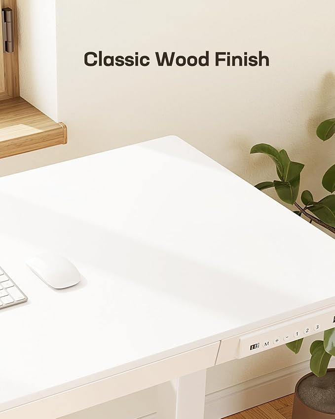Marsail Standing Desk with Drawer, 48 x 24 inch Whole Piece Tabletop Electric - Image 7