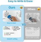 VOWNER Double-Sided Magnetic Whiteboard, Reversible Rolling White Board - Image 7