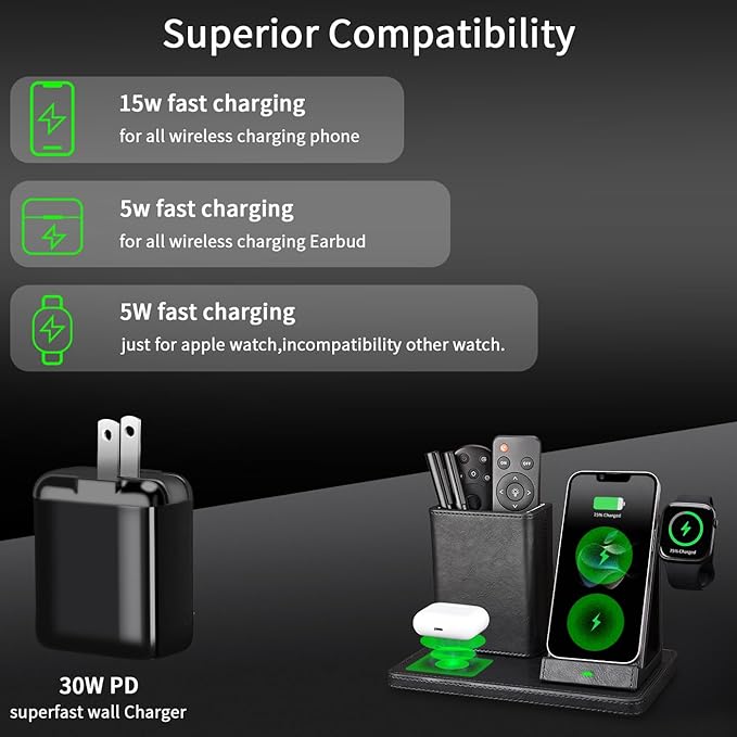 LADSTAG Office Supplies Desk Accessories, Pen Holder Remote Control Holder - Image 6
