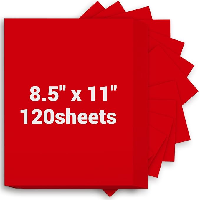 Cardstock Paper, 120 Sheets Christmas Card Stock, 200GSM Thick Printer Paper by Glyanlee