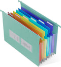 ThinkTex Plastic Expanding Hanging File Folders, 7 Innovative 1.2" Accordion by ThinkTex