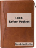 Geslun Personalized Genuine Leather Portfolio, Legal Size 8.5 x 14 Pad Holder by Geslun