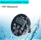 FCXJTU Digital Waterproof Shower Clock Timer, Bathroom Shower Countdown Timer - Image 3