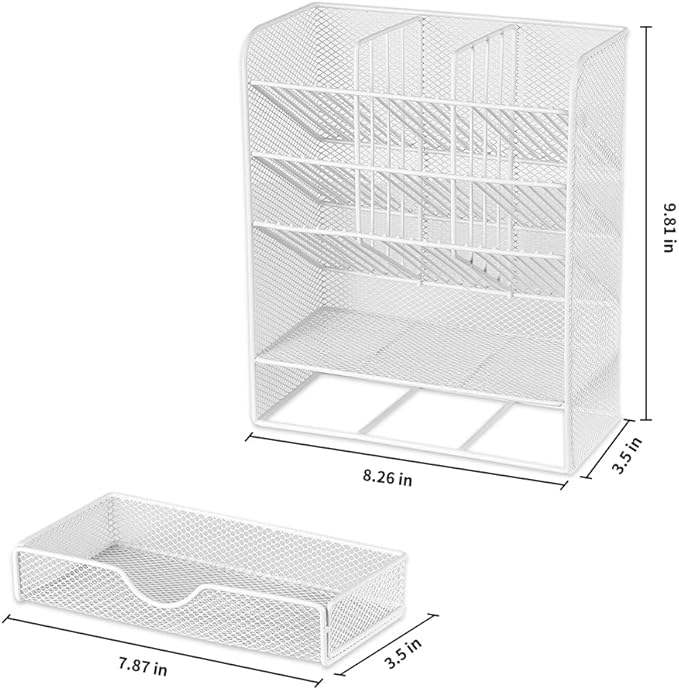 Spacrea Pen Holder Desk Organizer - Image 6