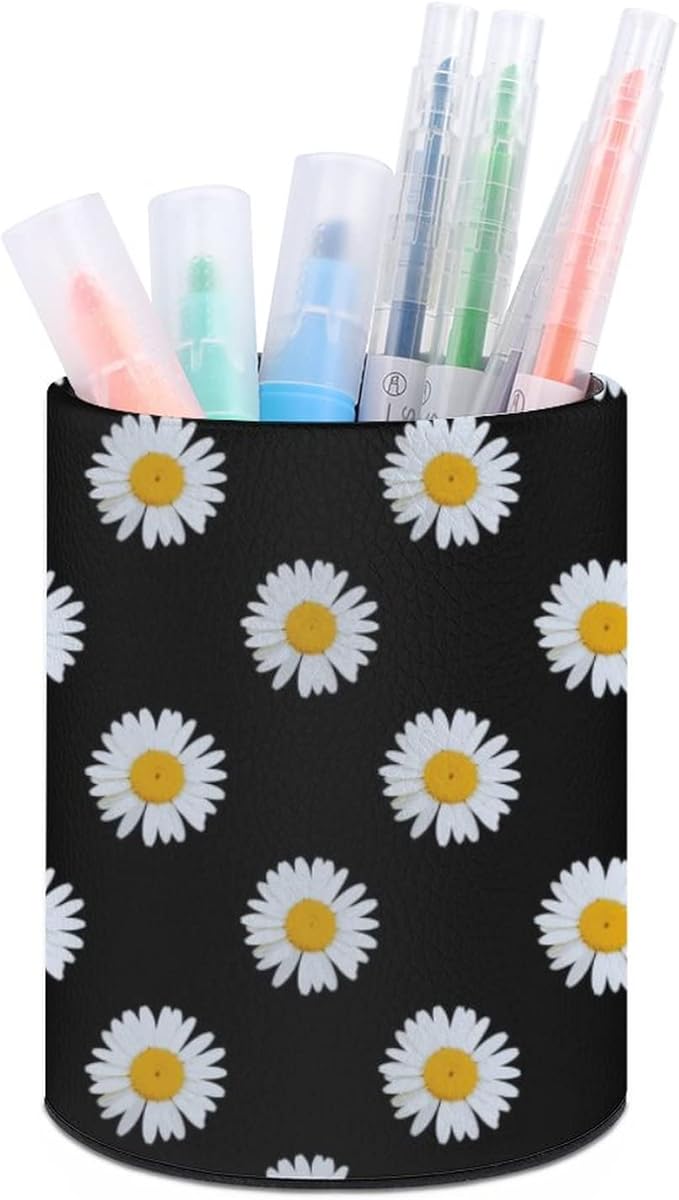 DIYYAO Personalize Sunflower Pattern Circular Pen Holder by Unknown