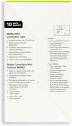 Tombow 68722 MONO Mini Correction Tape Easy to Use Applicator - Image 3