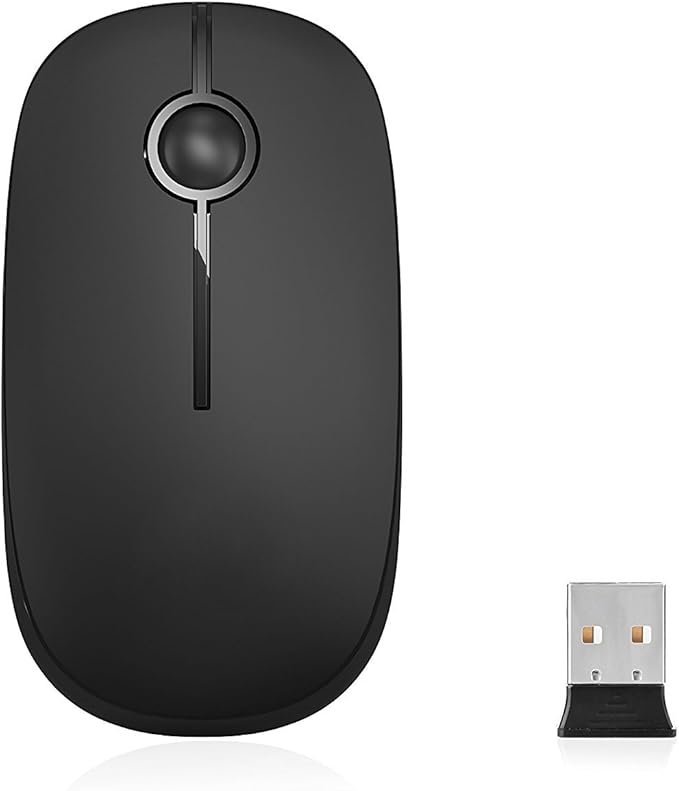 VssoPlor Wireless Mouse, 2.4G Slim Portable Computer Laptop Mouse - Image 9