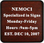 Custom Engraved Door Suite Wall Sign | Office Sign | Personalized Wall Plaque | by Icomecn