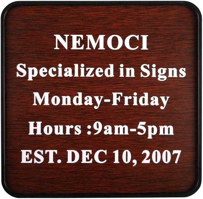 Custom Engraved Door Suite Wall Sign | Office Sign | Personalized Wall Plaque | by Icomecn