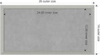 Amanti Art Silver Framed Magnetic Board 14x26 Small Vision Board - Image 4