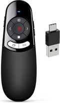 DINOSTRIKE 2 in 1 Type C and USB Presentation Clicker by DINOSTRIKE