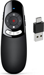 DINOSTRIKE 2 in 1 Type C and USB Presentation Clicker by DINOSTRIKE