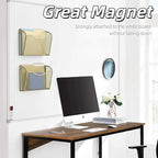 MINDEPOT Magnetic Wall File Organizer, Hanging Wall Mounted File Folder Binder - Image 5