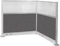 Versare Pre-Configured Hush Panel Electric Cubicle | Workstation Divider Walls by VERSARE