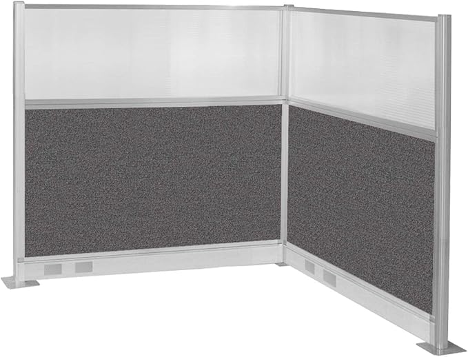 Versare Pre-Configured Hush Panel Electric Cubicle | Workstation Divider Walls by VERSARE