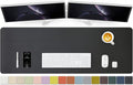 Large Desk Mat - 47.2"x 17" Non-Slip PU Desk Pad by HOMIEAZICOZI