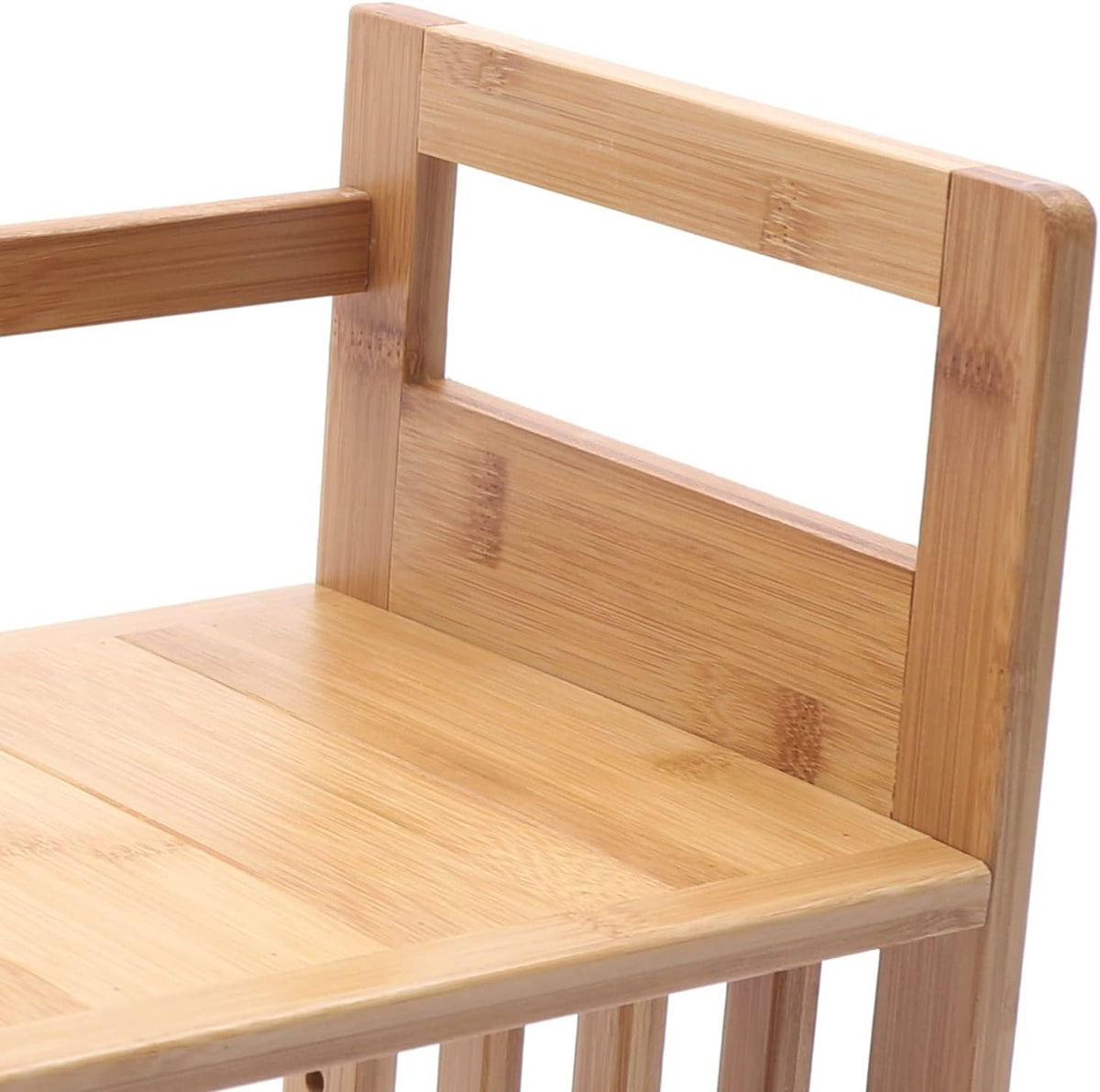 Bamboo Desk Book Shelf,Desktop Bookshelf Storage Rack Tabletop Standing Organ...