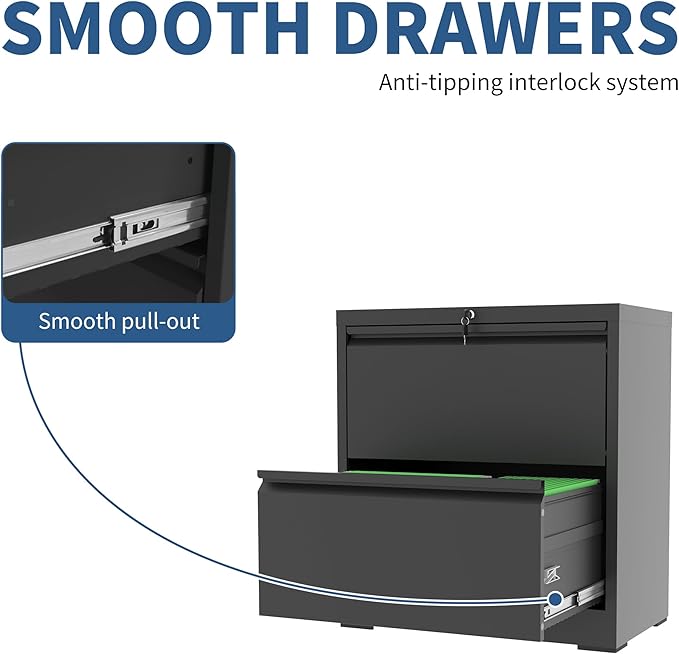 FLIXELIO 2-Drawer File Cabinet - Image 6