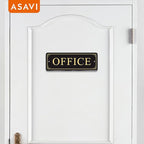 ASAVI “OFFICE” Acrylic Door Sign – Waterproof & Fade-Resistant Office Label - Image 6