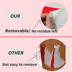 STARLIBOO 250 Red 2*3 Inch Rectangle Removable Writable Color Coding Labels - Image 3
