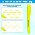 V-Opitos 30 Pack Yellow Highlighters, No Bleed Bright Highlighters - Image 4