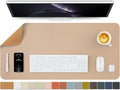 Cork Apricot Desk Mat by HOMIEAZICOZI