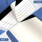 8 Pack Note Pads 5 x 8 Inch Small Legal Pads 5 x 8 White Notepad 5 x 8 - Image 5