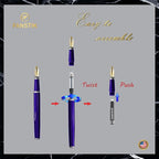 FANSTIK Customized Luxury Fountain pen, fancy gift set - Image 9