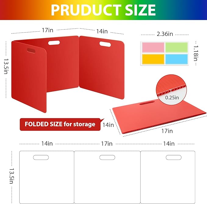 MuseLuxe 24 Pack Privacy Folders - Image 4