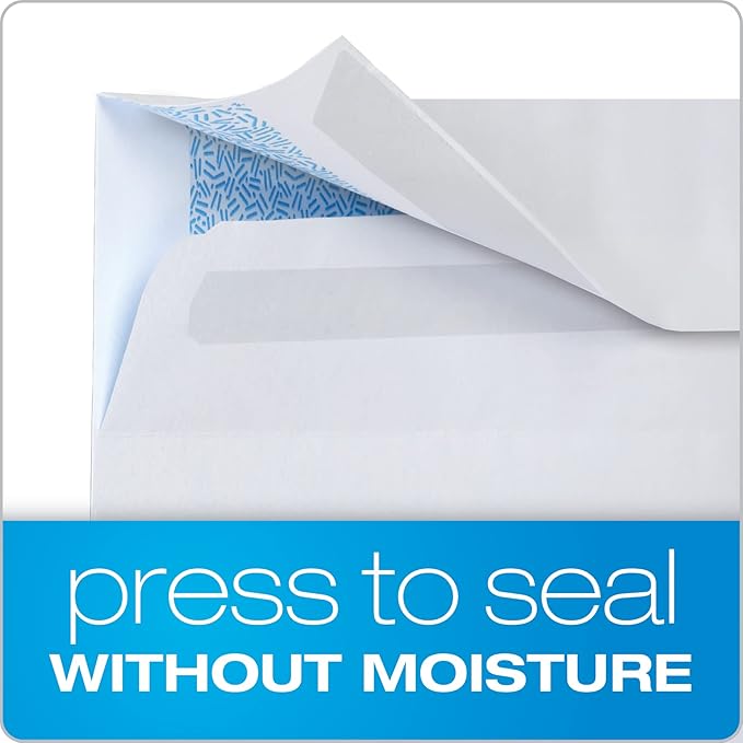 Columbian #9 Security Envelopes, 500 Pack, Double Window Self Seal Envelopes - Image 3