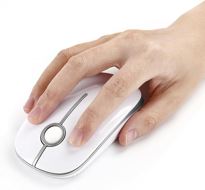 VssoPlor Wireless Mouse, 2.4G Slim Portable Computer Laptop Mouse - Image 5