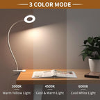 iZELL Reading Light, USB Clamp Lamp - Image 2