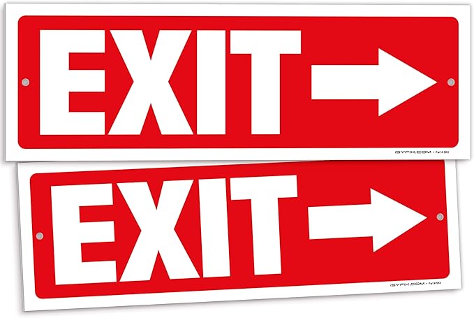 iSYFIX Exit Signs by iSYFIXPREMIUMSIGNS
