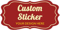 100-500 Pcs Custom Stickers Personalized Labels by Bemumley