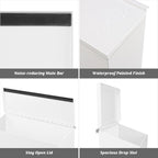 KYODOLED Wall-Mount Mailbox, Large Capacity Mail Box, Galvanized Steel - Image 5
