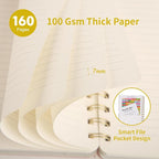 Spiral Notebook-5.75" x 8.125" College Ruled Journal - Image 4