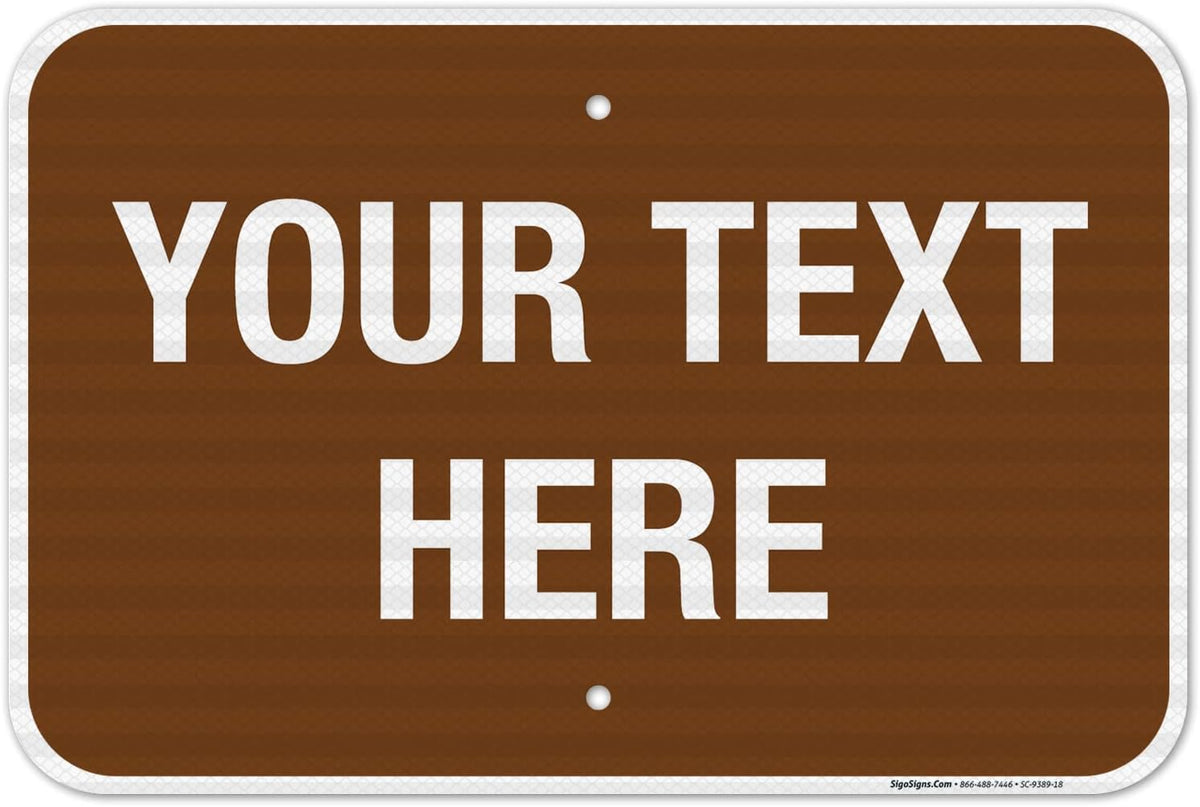 Custom Sign, Personalized Metal Signs, Customize