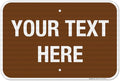 Custom Sign, Personalized Metal Signs, Customize by SigoSigns
