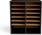 Safco Wooden Paper and Mail Organizer - Image 4