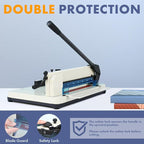 Heavy Duty Paper Cutter 12", Guillotine A4 Paper Cutter, 400 Sheets Capacity - Image 4