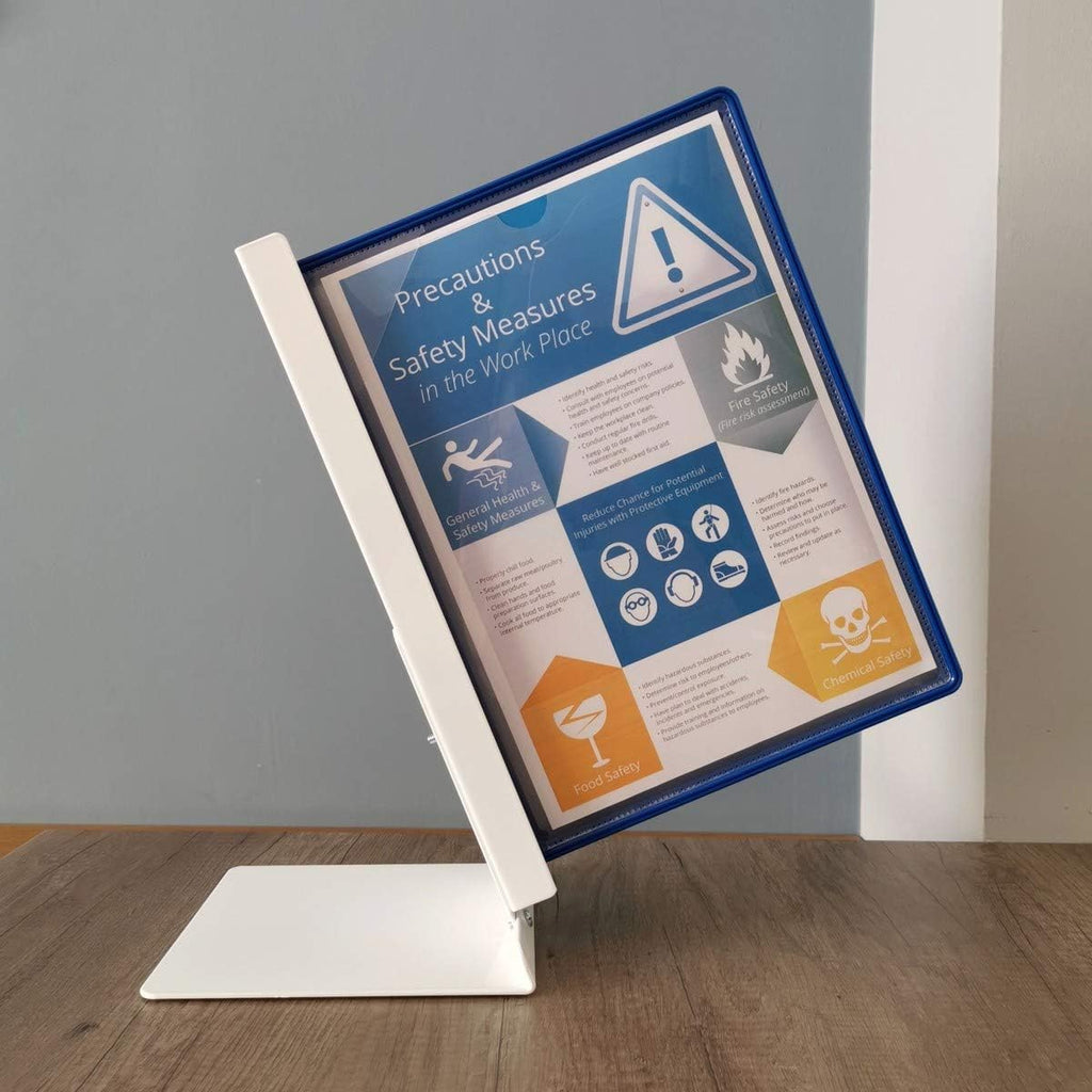Leviatan Polypropylene Display Panel A4 Blue Pack of 10