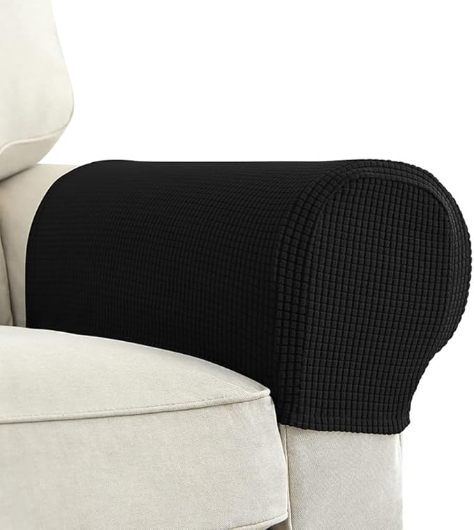 Chaexii Premium Polyester Sofa Arm Cover, Scratch Resistant Protector Covers by Chaexii