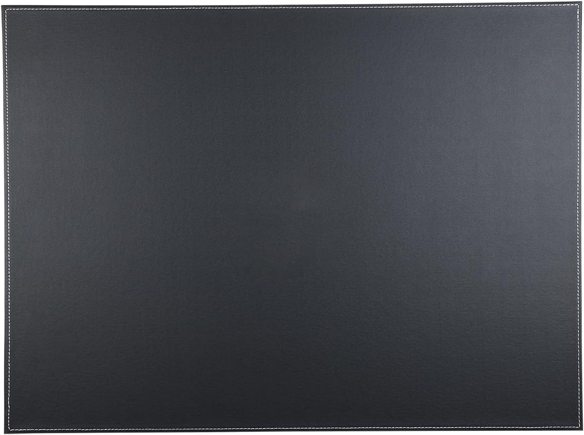 KINGFOM Desk Pad & Mat 24" x 18" Protector Large Mouse Pad PU Leather