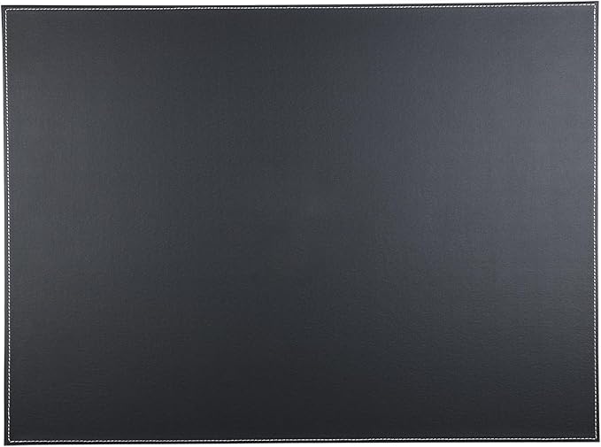 KINGFOM Desk Pad & Mat 24" x 18" Protector Large Mouse Pad PU Leather by KingfomLeatherHomeOfficeDecor