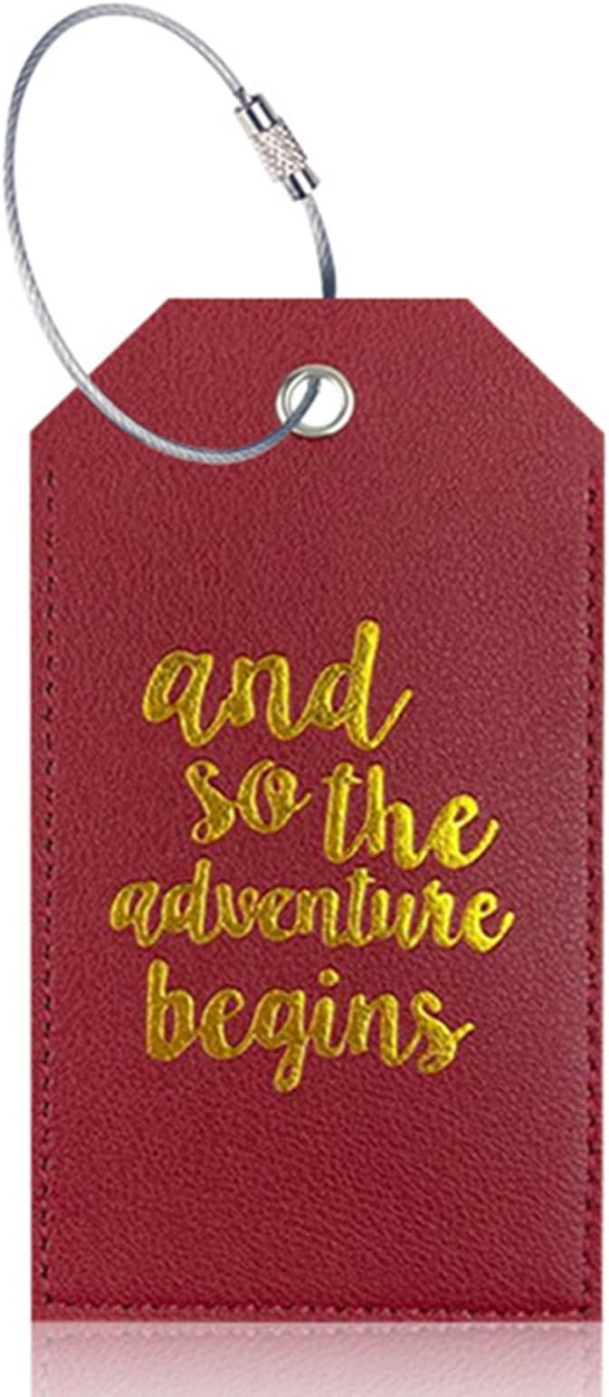Portable Leather Travel Labels - Image 7