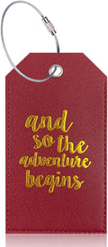 Portable Leather Travel Labels by Unknown