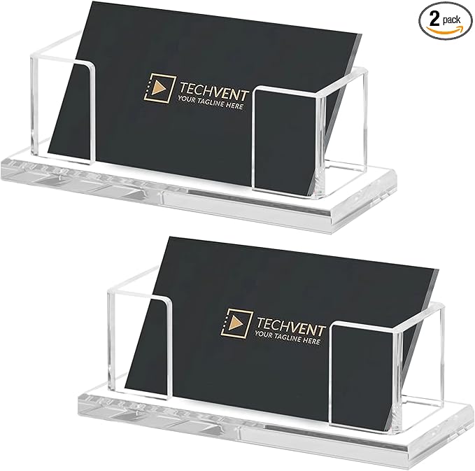 Weiai Acrylic Business Card Holder Stand by Weiai