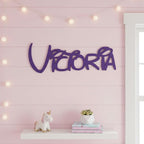 Personalized Wooden Name Sign Custom Wood Nursery Kids Room Wall Decor Plaque - Image 4