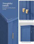 VASAGLE Floor Storage Cabinet, Freestanding Storage Unit - Image 7