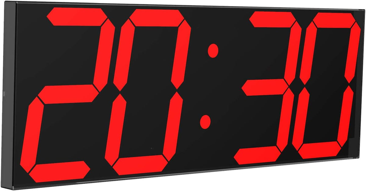 LED Large Digital Wall Clock, Oversize Wall Clock
